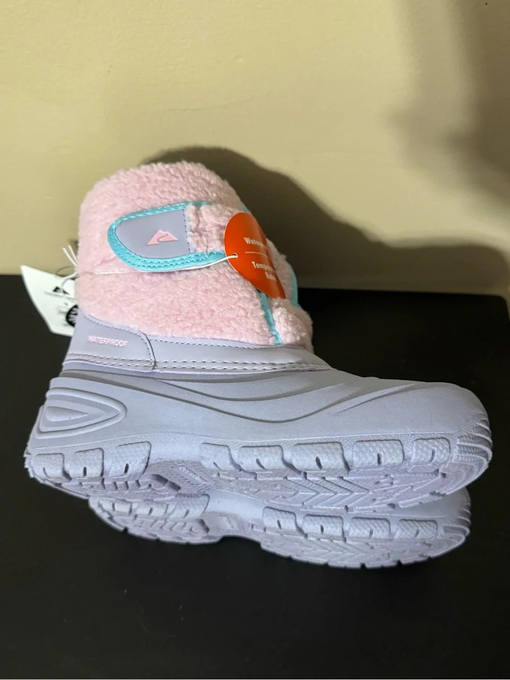 Ozark Trail Pink, Lavender & Aqua Kids Snow Boots